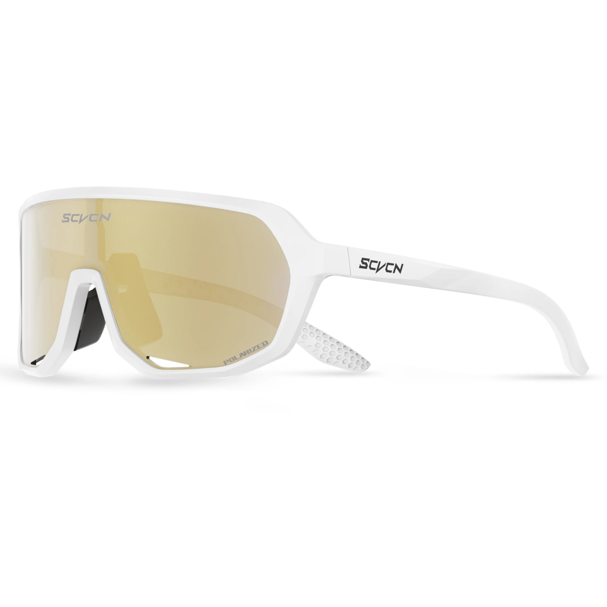 SCVCN Photochromic Cycling Glasses Polarized Sunglasses for Driving Fashion Bicycle Mountain Bike Men Women UV400 Casual Glasses