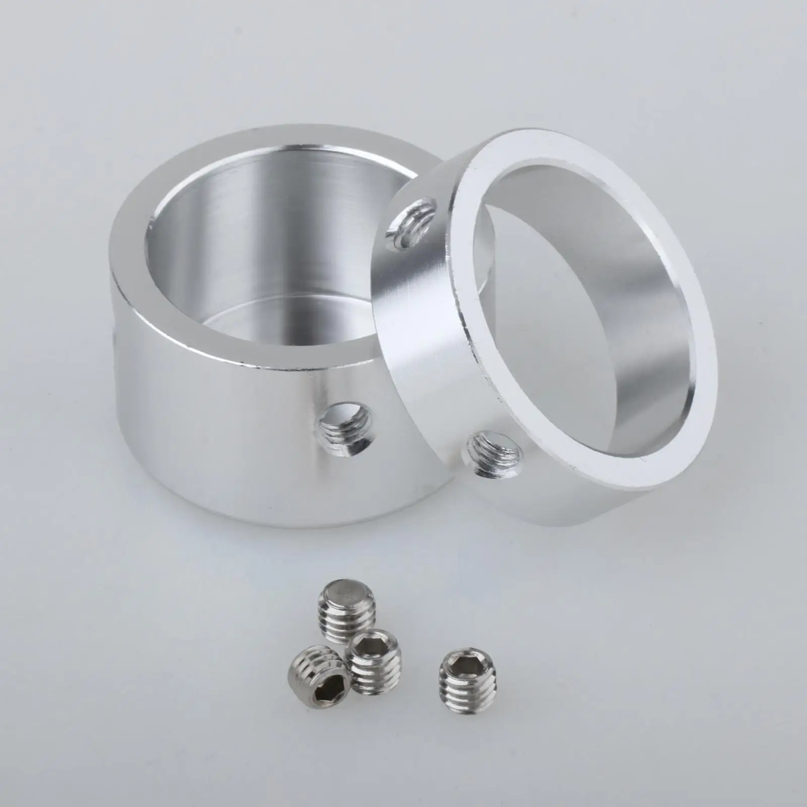 2Pcs Barbell Collars Clamps Non Slip Easy Grip Accessories for Weightlifting Workout Gym