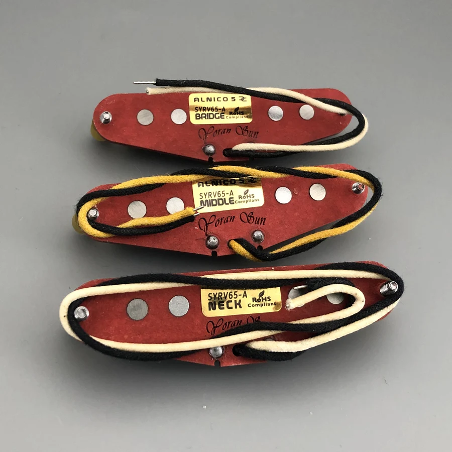 Yoran Sun Vintage 65 Ÿ Ⱦ SSS ̱  ڵͿ Alnico 5 ڼ 42 Ϲ  ̾ ߰ Ⱦ  ž