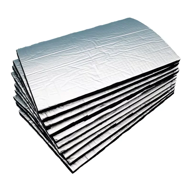 5mm Car Soundproofing And Insulation Pads Enhance The Heat Insulation And Noise Reduction Effect Of Car Box Trucks 1/5/10shee sound proof mat sound insulation mat heat insulation mat sound deadener mat