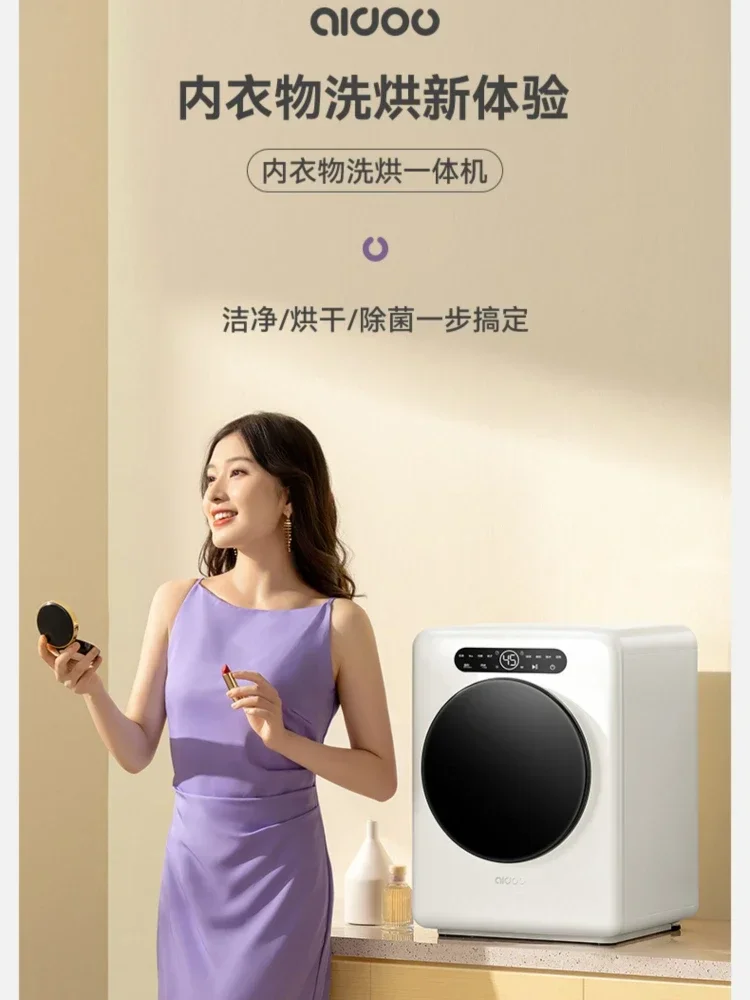 Mini Washing Machine Washing and Drying High Temperature Boiling and Washing Washer and Dryer Machine Underwear 2
