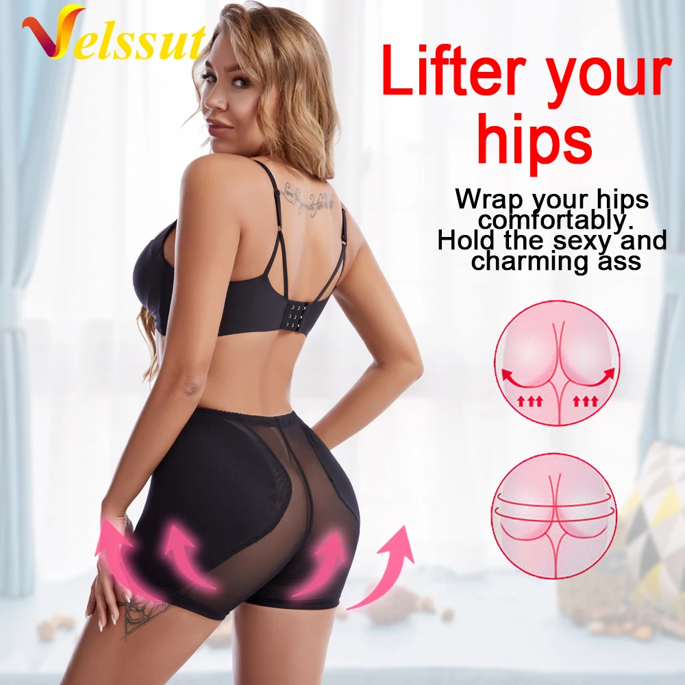 Velssut Women Butt Lifter Hip Enhancer Control Panties Body Shaper