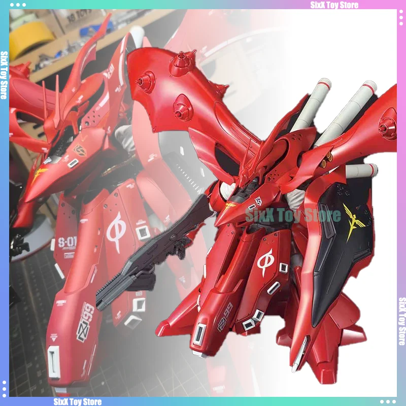 STAR HG 1/144 Assembly Model Kit MSN-04Ⅱ Nightingale Action