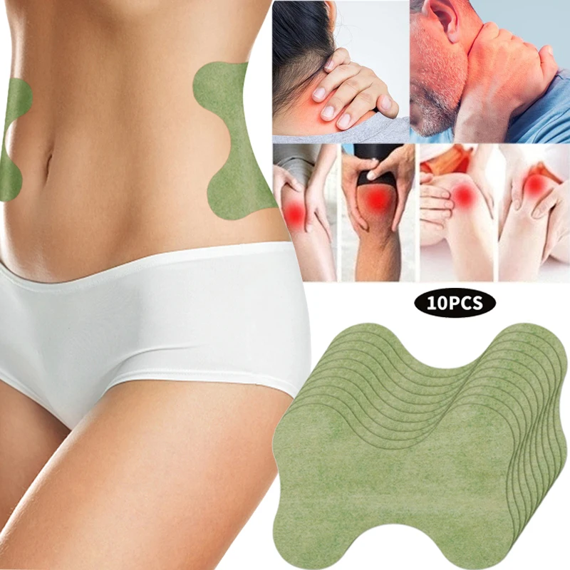 Wormwood Knee Joint Pain Plaster Body Care Sticker Low Back Pain Arthritis Rheumatoid Relief Patch Women Men Health Care 10/20PC