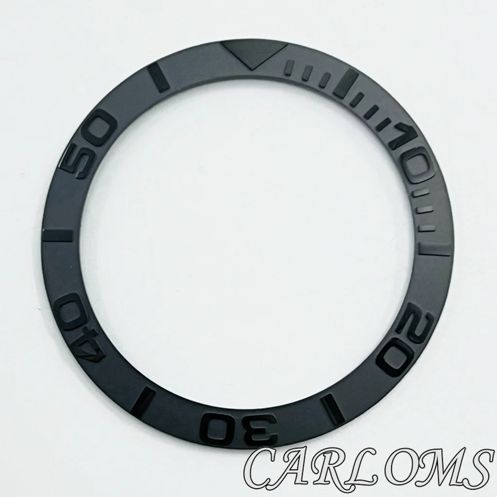 Premium Black Rose Gold Multicolor Ceramic GMT Bezel Insert