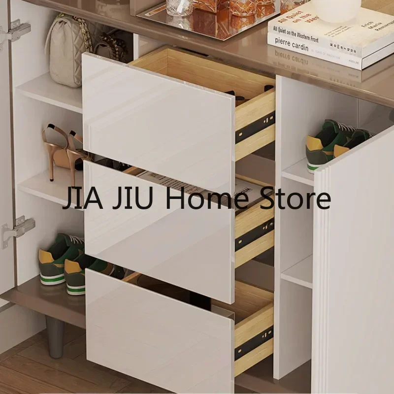 Luxury Wall Wine Cabinets Modern Liquor Simplicity Storage Wine Cabinets Display European Mueble Licorera Bar Furniture QF50JG
