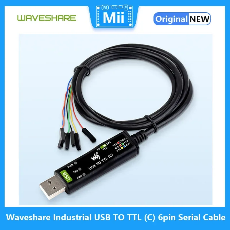 Waveshare  USB to TTL (C) 6   ̺,  FT232RNL Ĩ,  ȣ ȸ,  ý 