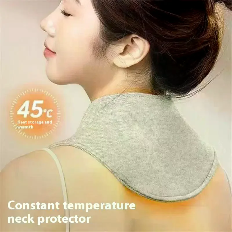 1pc All-Season Soft Warm Scarf With Pocket - Breathable Quick-Drying Neck Warmer Unisex For Men Women Comfortable Neck Wrap
