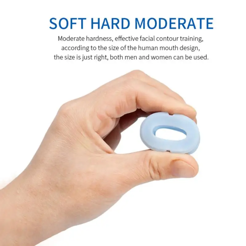 Face Masseter Men Facial Pop Circle Mouth Jawline Jaw Muscle Exerciser Chew Ball 1pcs