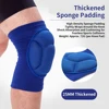 1Pair Protective Knee Pads Eva Thick Sponge Knee Pads Brace Support for Cycling,workout,sports,anti Slip Collision 3