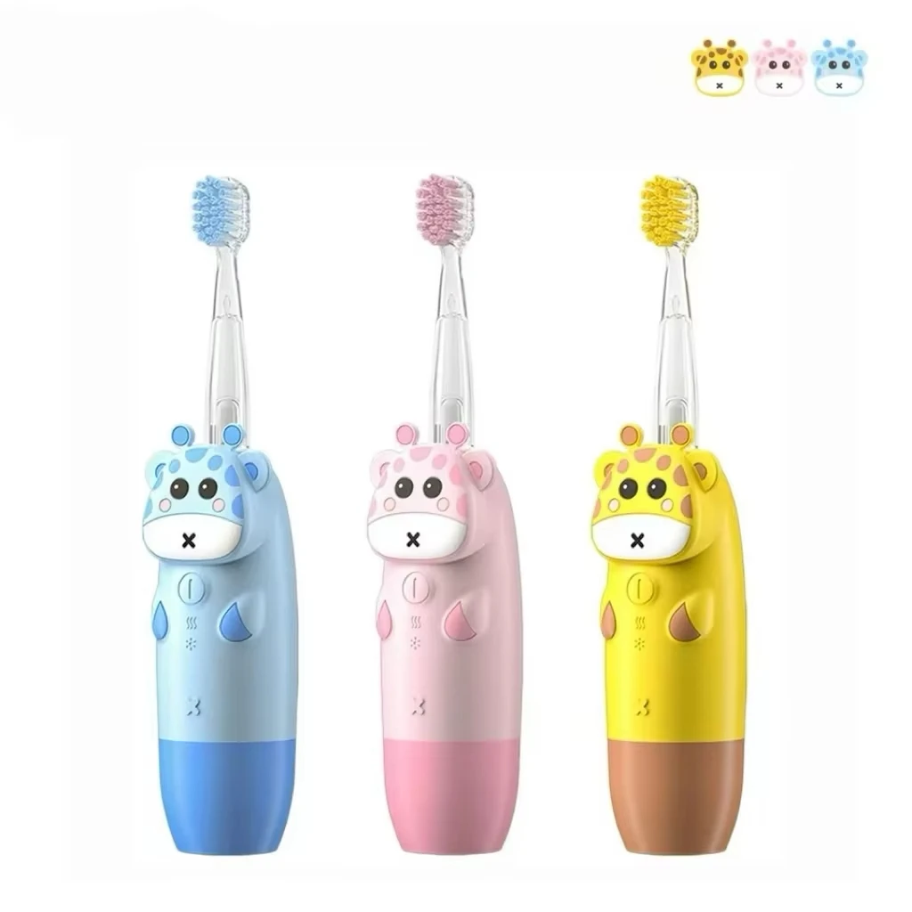 Revyline RL025/LANBEIBEI LB-L01 전동 칫솔 선물 액세서리 노즐 강모 용 어린이 교체 칫솔 헤드