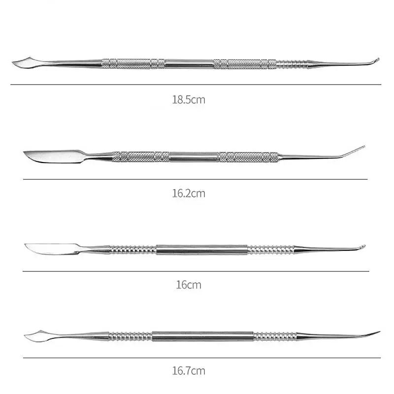 Polymer Clay Tools Pottery Sculpting Tools Clay Sculpting Tools Pottery Tools Clay Craft Tool Stainless Steel Steel Carving Tools Polymer Clay Tools Ceramic Clay Sculpture Carving Knife DIY Plastic Handle