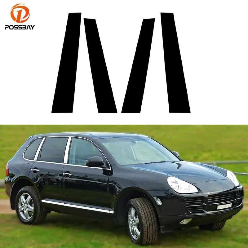 Car Pillar Posts for Porsche Cayenne 9PA Chassis E1 2003 2004-2006 2007 2008 2009 2010 Door Window Trim Stickers Auto Styling 1 Car Pillar Posts for Porsche Cayenne 9PA Chassis E1 2003 2004-2006 2007 2008 2009 2010 Door Window Trim Stickers Auto Styling 1