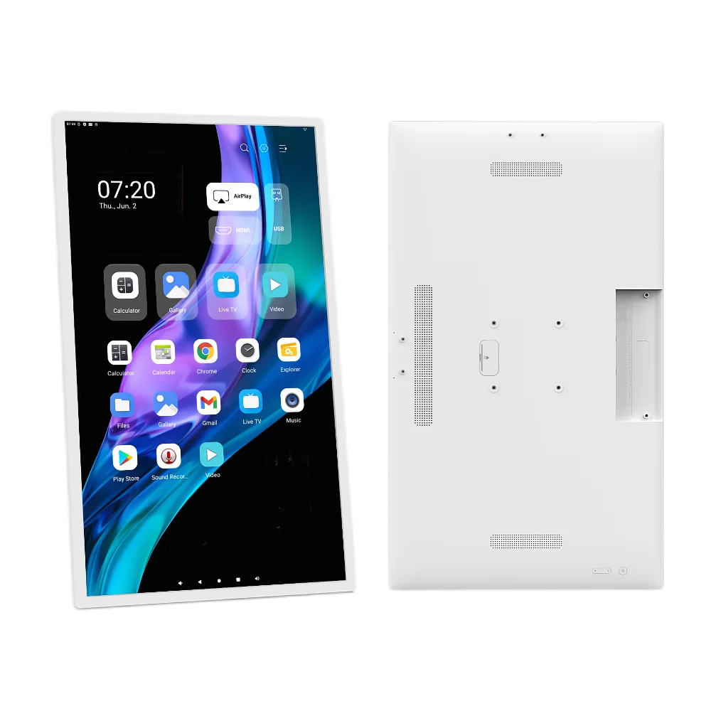 32インチAndroid 14タブレット、8コアCPU搭載、1920×1080P横縦画面対応