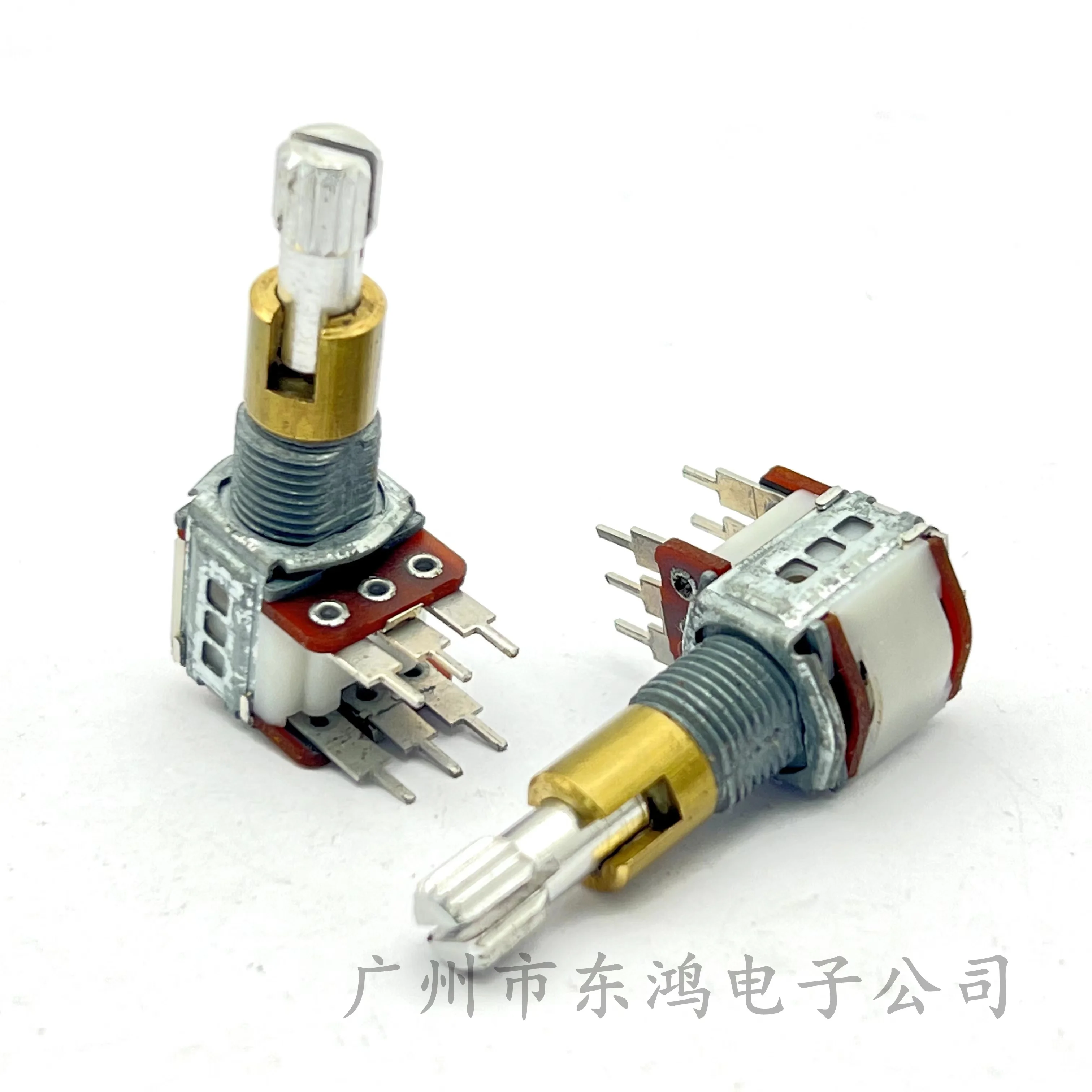 1 pcs. South Korean 12 type double potentiometer B20Kx2 double shaft
