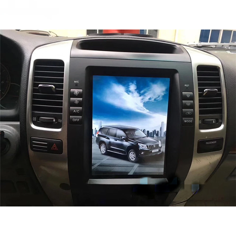 

Tesla Screen For Toyota Land Cruiser Prado 120 For Lexus GX470 2008-2016 Android Car Multimedia Player GPS Navigation Head Unit
