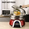 Multifunctional Steam Cooker Household Electric Steamer Hot Pot Automatic Kitchen Electric Steame Pot 3