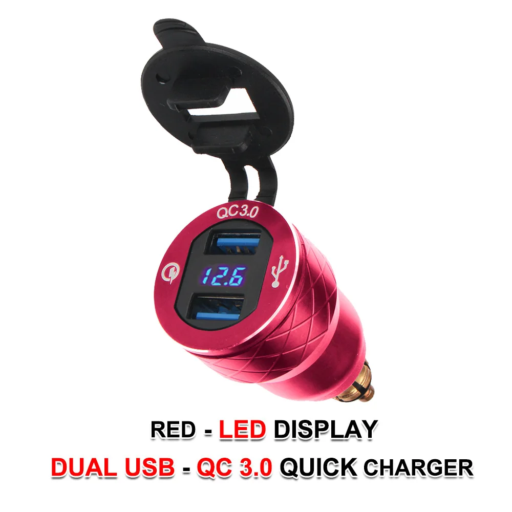 Chargeur Double USB TYPE C, Accessoires De Moto Pour BMW F800GS F650GS F750GS R1200GS R1250GS R1200RT F850GS R1300GS ADV R12 C600 / Accessoires Pour Motos