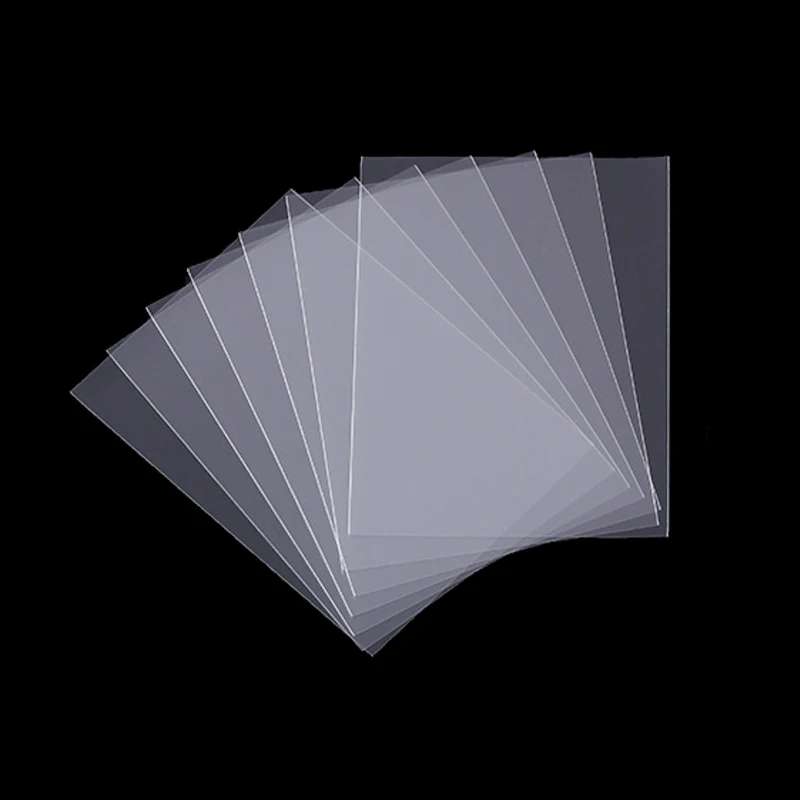100-500Pcs Card Sleeves Transparent Cover Clear Protector Cards Holder For Board Playing Game ID Trading Folder Photo Pouch