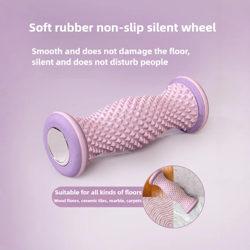 Enhanced Foot Massager Roller for Deep Muscle Relaxation and Yoga