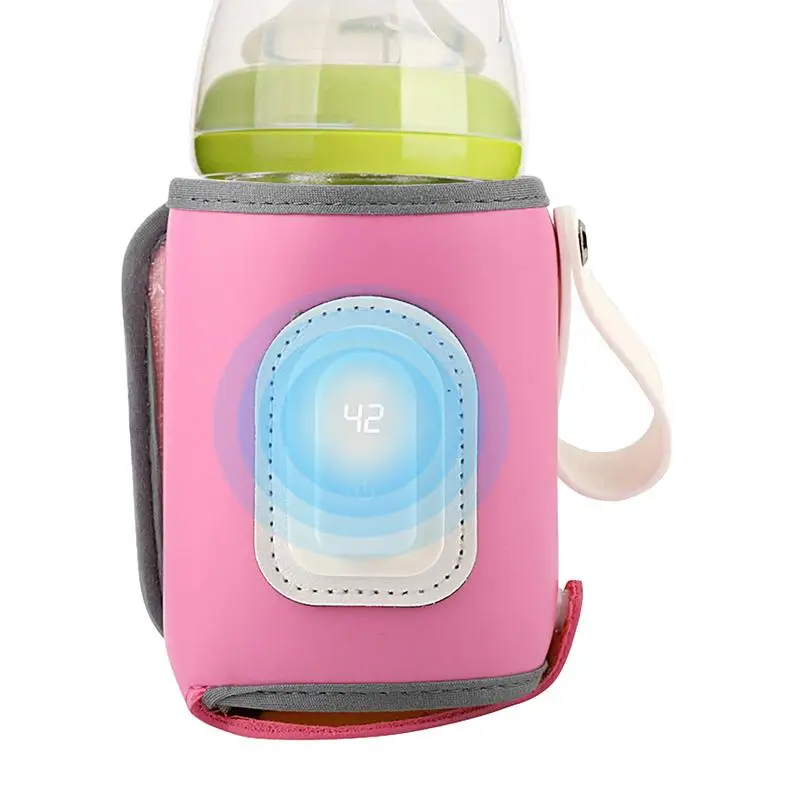 

Универсальная детская подогреватель молока с цифровым дисплеем, Детская сумка с подогревом для бутылочек для кормления с USB, портативная детская Термосумка для путешествий