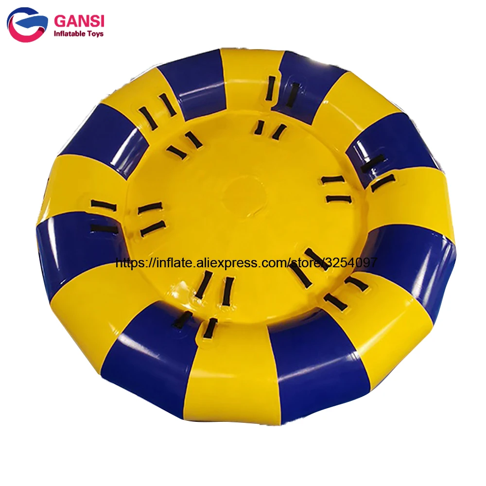 Water Toy  Disco Spinner Rotating Boating Tube Inflatable Rotating Towables