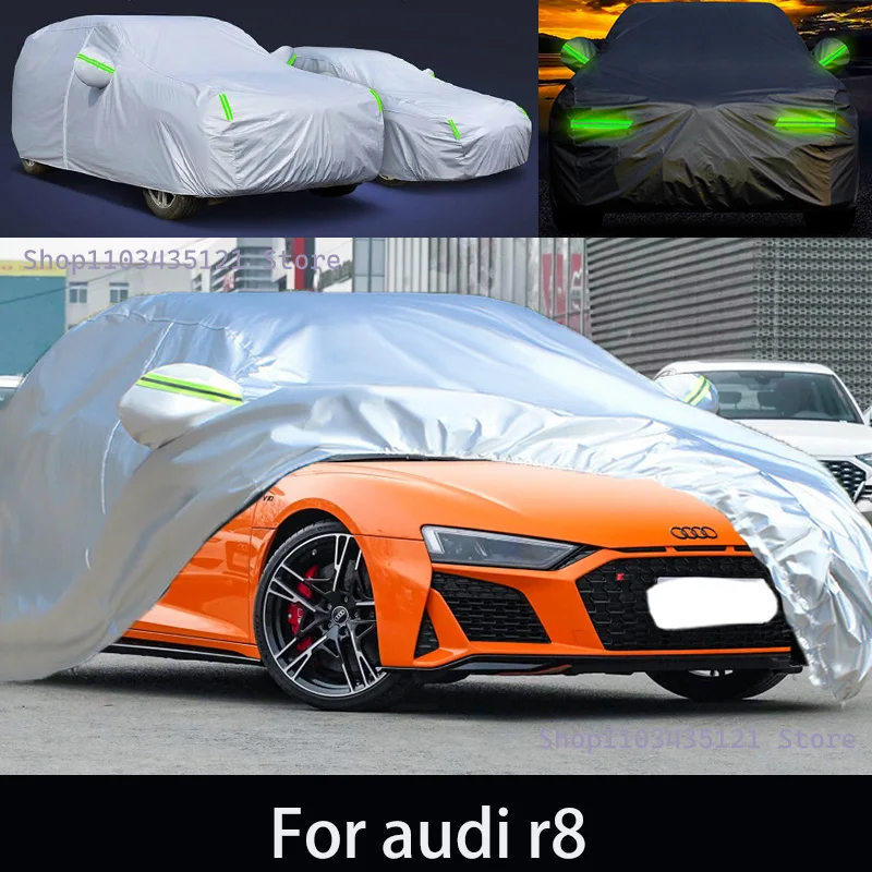

For audi r8 auto anti snow, anti freezing, anti dust, anti peeling paint, and anti rainwater.car cover protection