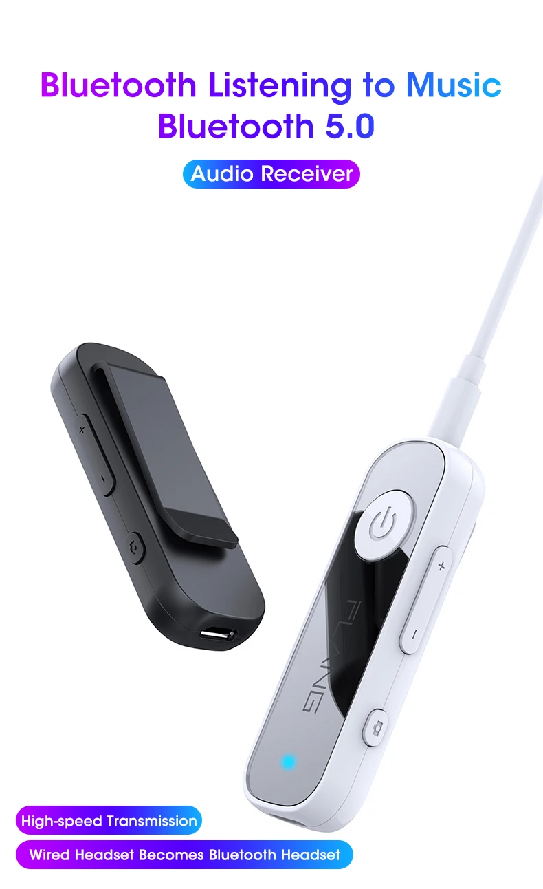 Adaptateur Bluetooth 5.3 émetteur/récepteur - Pour TV, PC, Voiture, Avec NFC - 4