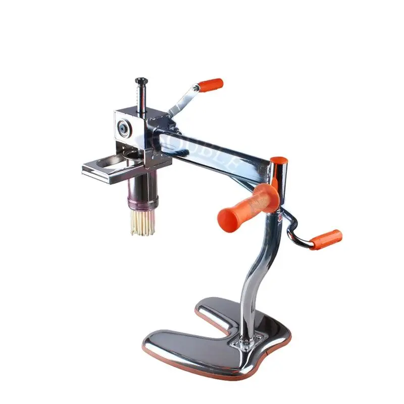 Household Small Size Hand Pressure Ramen Noodles Making Machine/Manual Stainless Steel Macaroni Forming Tool