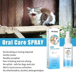100ml Eco - Friendly Pet Odor Eliminating Perfume (Oral care spray PS)