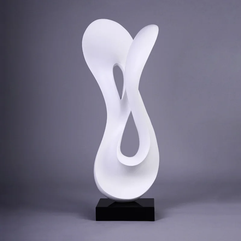 

Resin sculpture abstract art ornaments. Hotels, model rooms, soft decorations