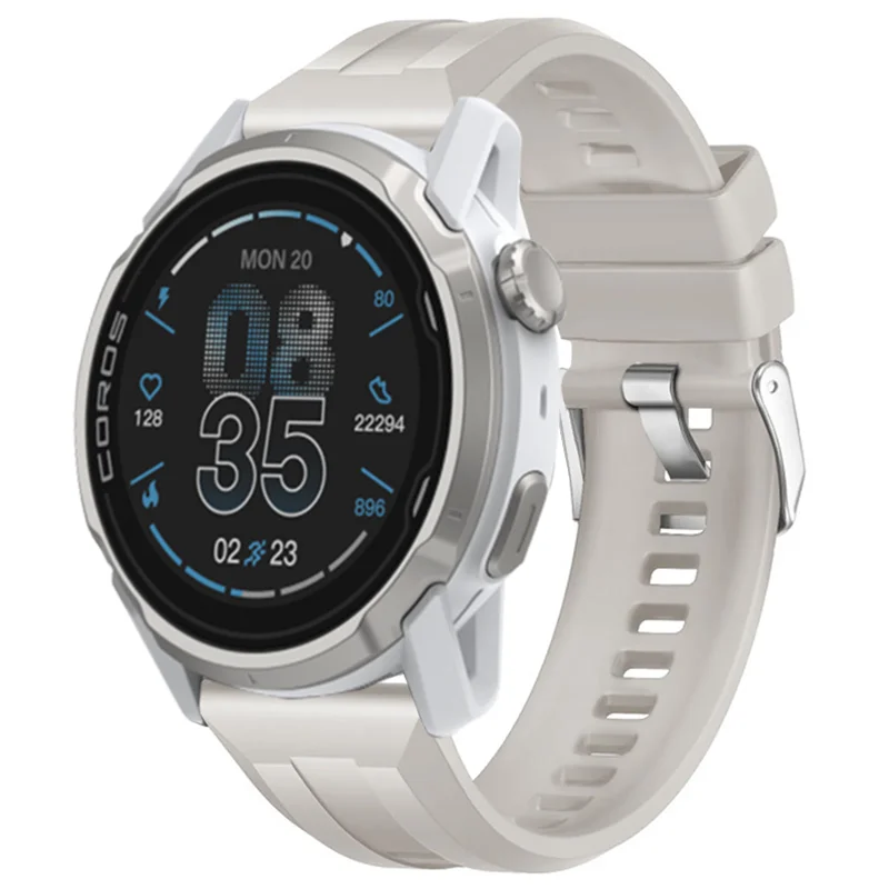22mm Silicone Sports Breathable Watch Strap