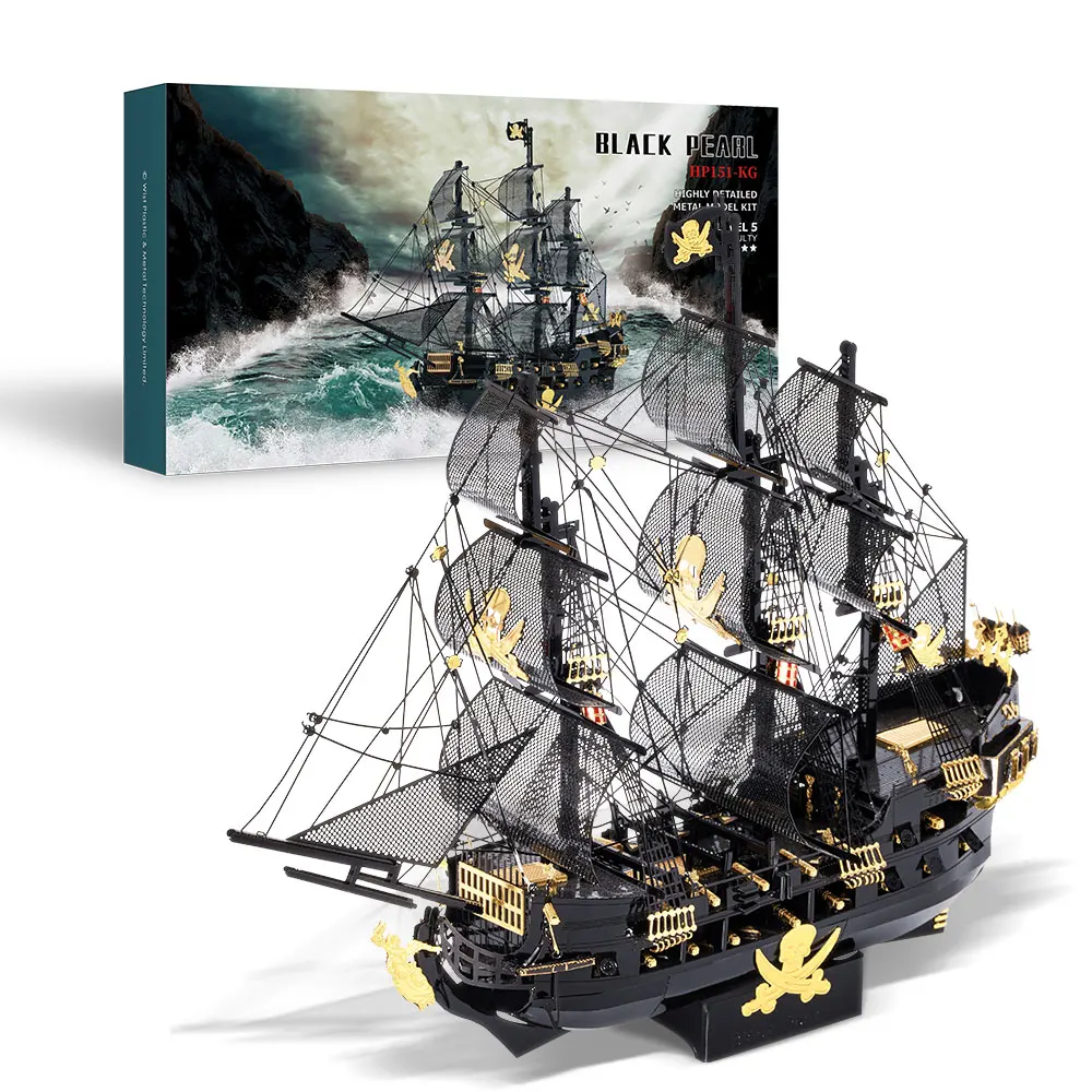 パズル Puzz 3D 希少 358p pirate ship 値下げ 3D Deluxe Pirate Ship