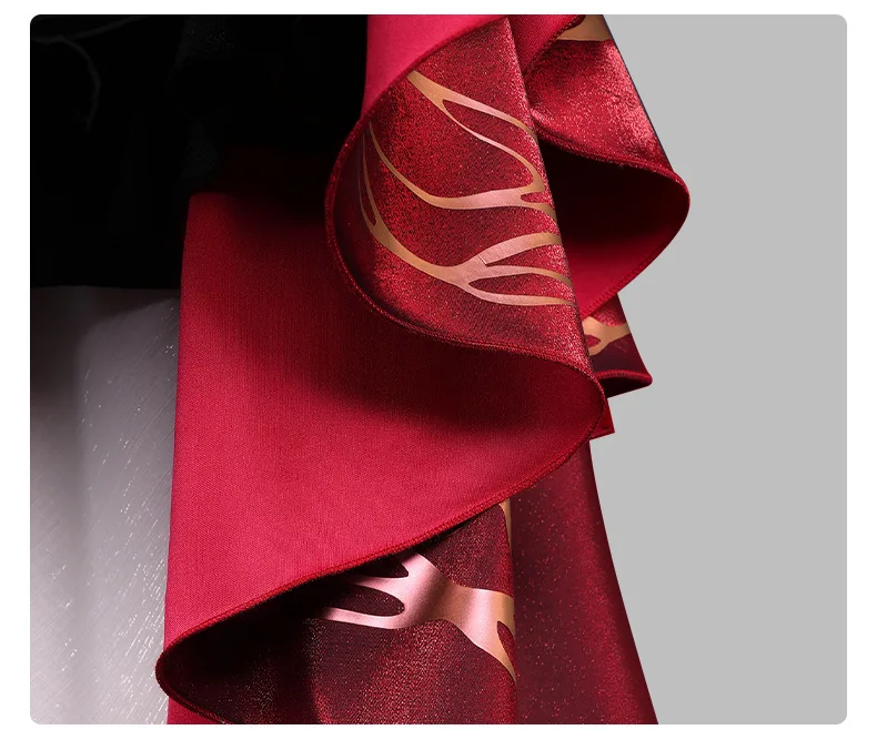 Fantasy Red Dress Cosplay Costume