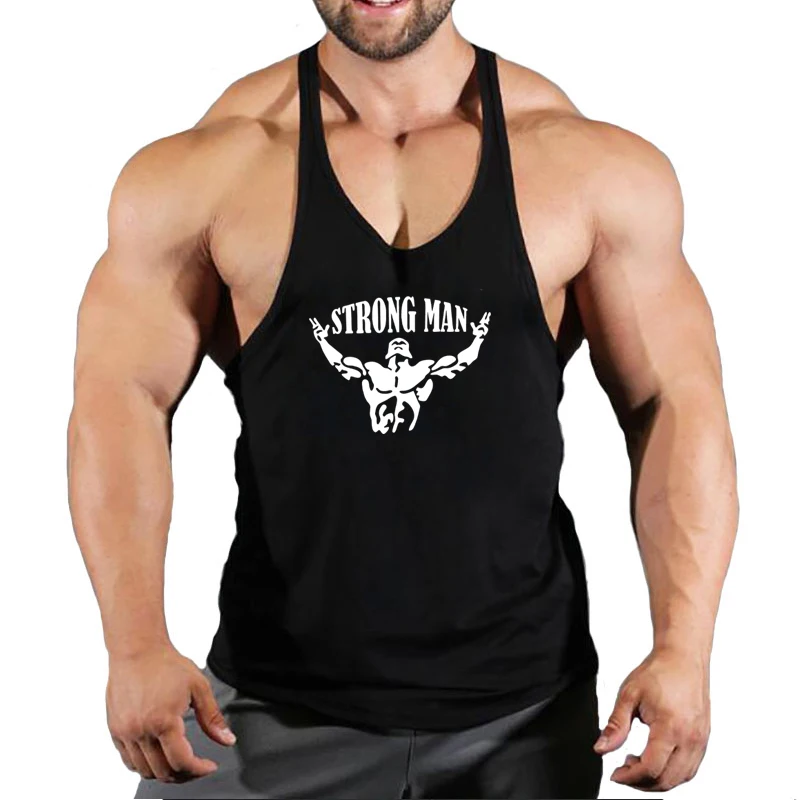 Brand Bodybuilding Stringer Canotte Mens Sportwear Vest Fitness Uomo Palestre Abbigliamento Camicie Senza Maniche Canottiere Muscolari Tipo Top