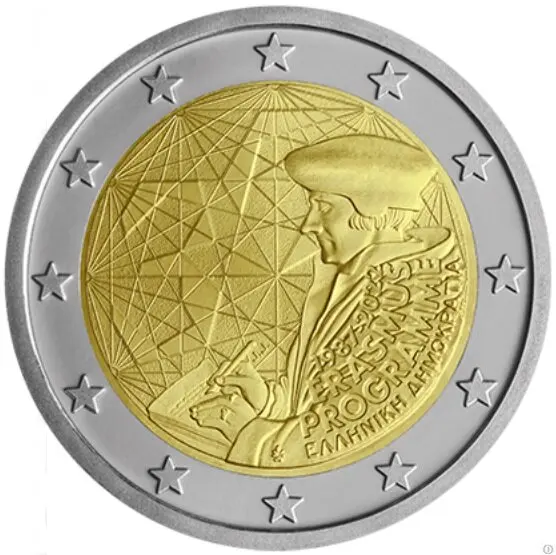 Grecia 2022 Programma Amazon 35 Th Anniversary 2 Euro Moneta Commemorativa Bicolore