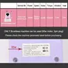 Brushless Nail Drill Replacement Handpiece 35KRPM Low Vibration Manicure Pen Metal Alloy Silent Polish Drill for Pedicure Salon 3