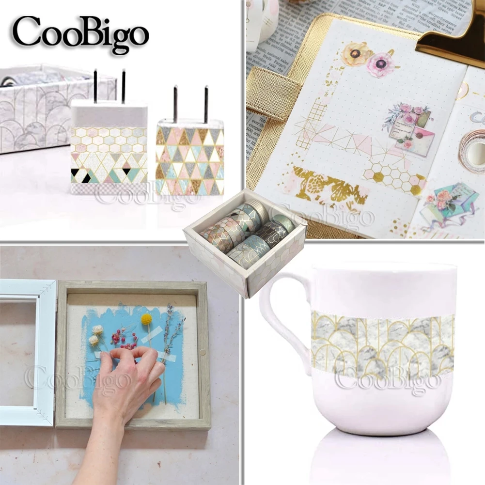 스크랩북용 무지개 접착 마스킹 테이프, 단색 슬림 와시 테이프, DIY 문구, 크리스마스 선물 장식, 20 롤 세트