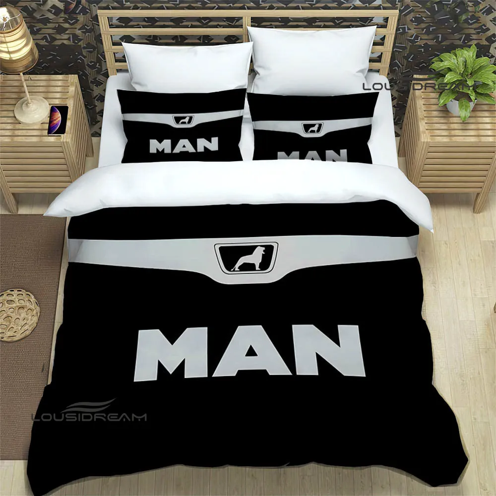3D Man truck Retro printed Bedding Sets exquisite bed supplies set duvet cover comforter set bedding set luxury birthday gift 4