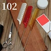 101 102 Steel Needle Pointed Tail Comb Hair Salon Haircut Combs Barber Shop Hairdressing Hairbrush Hairstylist Styling Tools 1