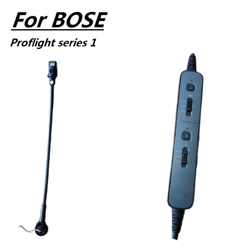 Original spare part for Bose ProFlight Series 1st Gen Aviation Headsets replacement microphone bluetooth control repair part