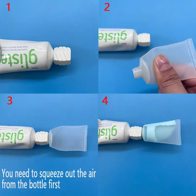 Deluxe Leak-Proof Travel Bottle Set with Adapters - 2-Pack
