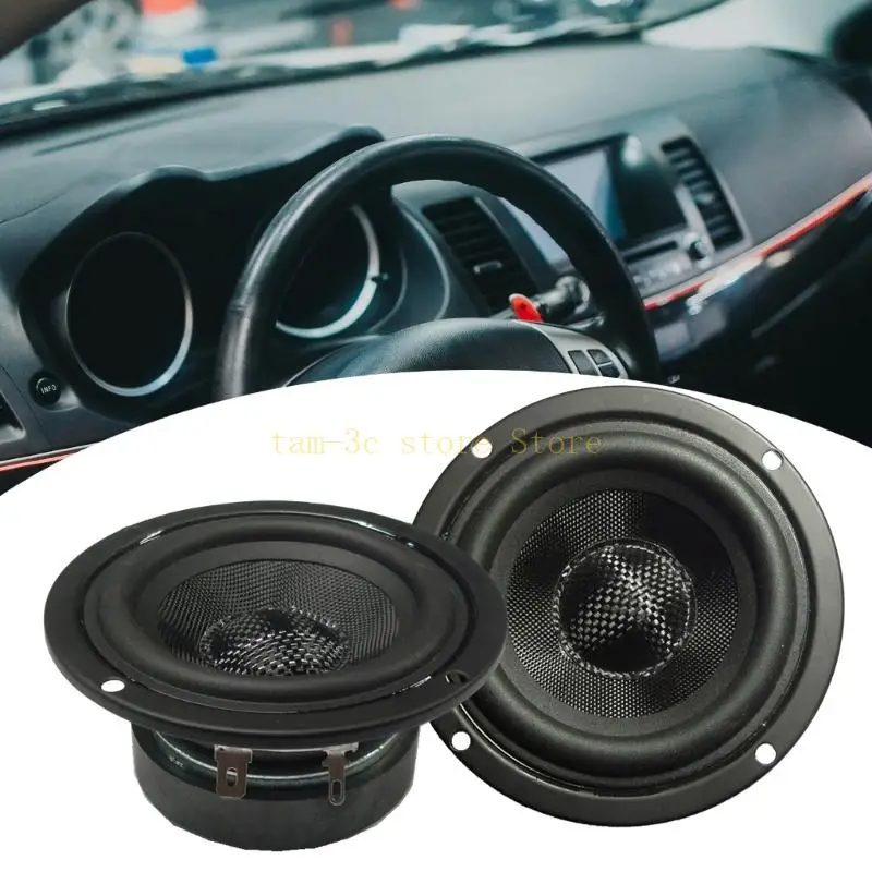 3inch Waterproof Subwoofer Hifi Speakers Full Frequency Dynamic 4OHM 15W Speakers D0UA