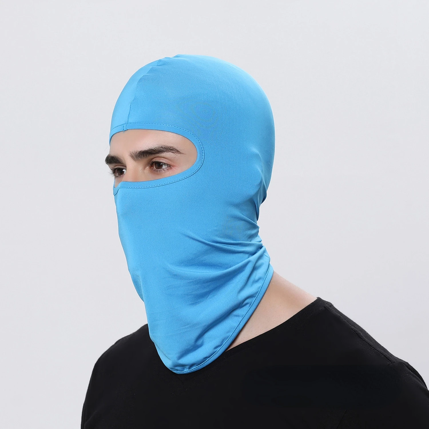 Cycling Motorcycle Face Mask Outdoor Sports Hood Full Cover Face Mask Balaclava Summer Sun Rotection Neck Scraf Riding Hat