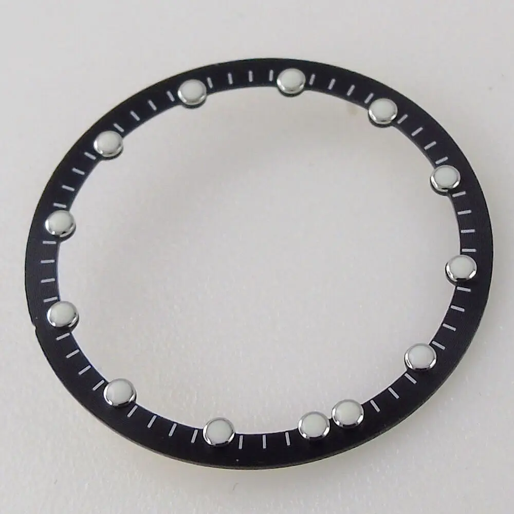 Skeleton Movement Hollow Watch Dial Circle Plate, 28.5mm