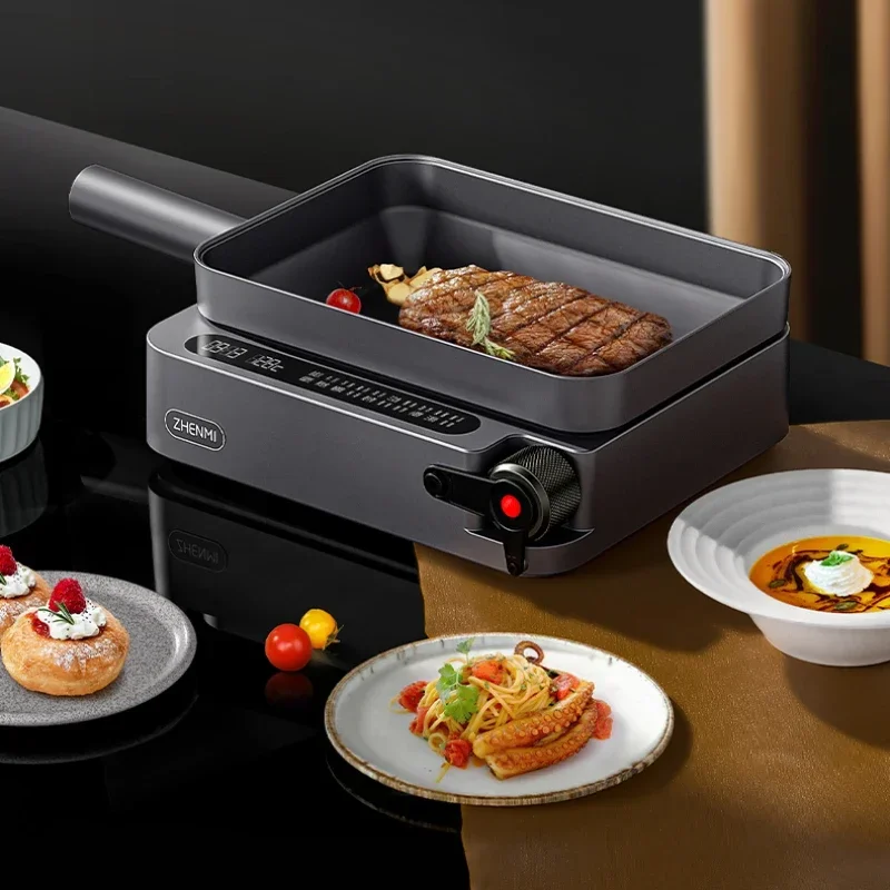 

Intelligent Western Kitchen Machine Cooking Pot Internet Celebrity All-in-One Pot Home Cooking Frying and Baking Steak Cutter