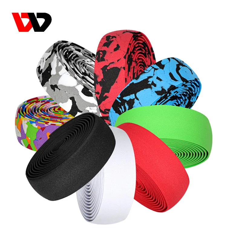 Bike Handlebar Tape MTB Road Bike Bicycle Handlebar Tape High-density Camouflage Cycling Handle Belt Bicycle Handlebar Straps Bike Accessories