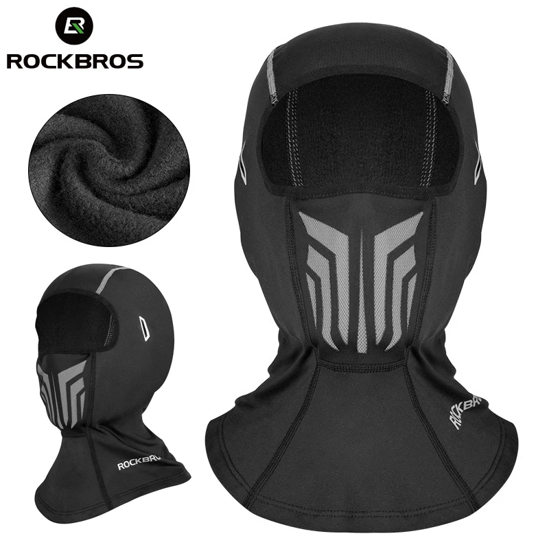 

ROCKBROS Cycling Mask Bandana Mask Cover Neck Warmer Outdoor Running Bike Face Mask Breathable Cycling Ski Tube Scarf Winter