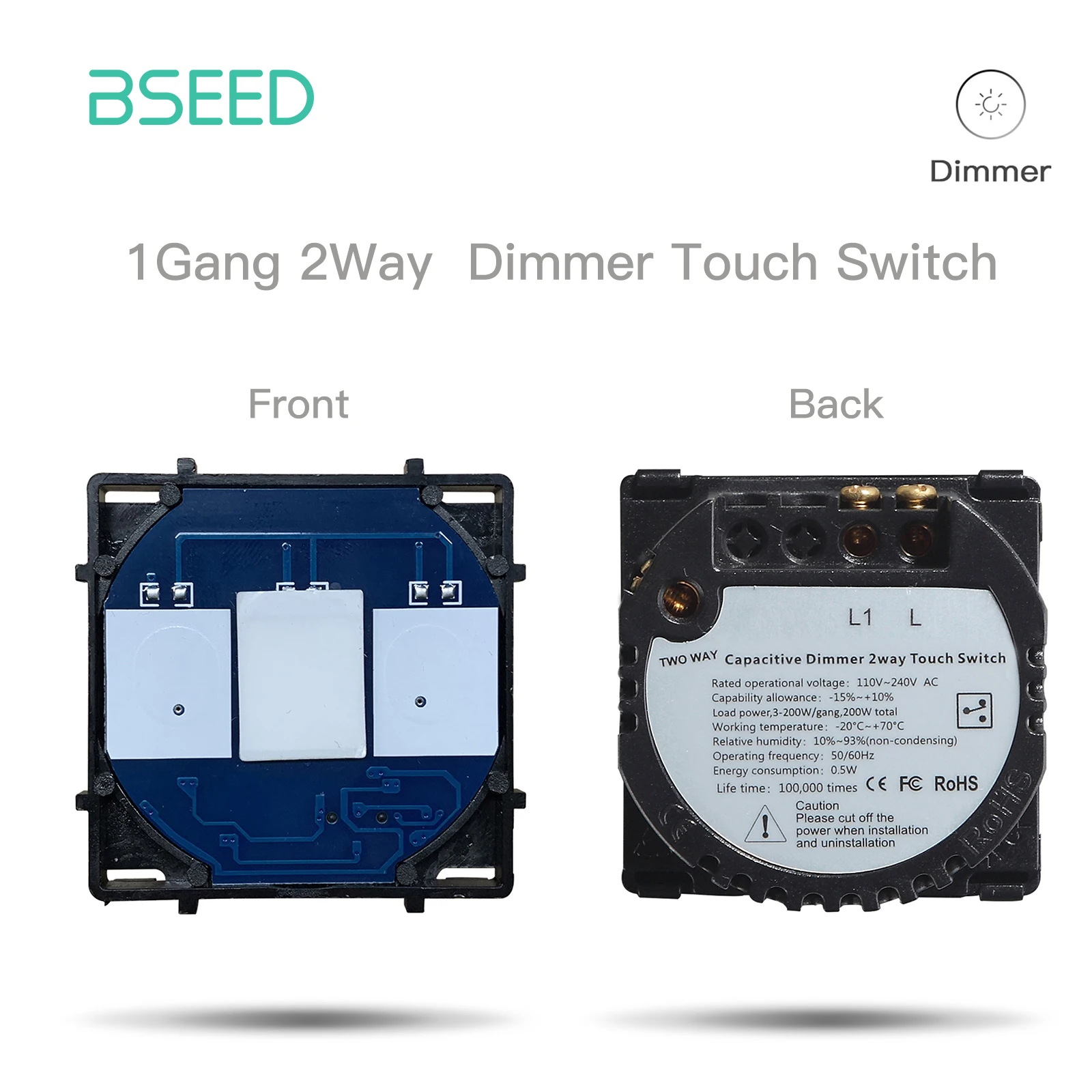 1G 2W Dimmer Part