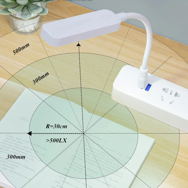 LED Light Portable USB Mini LED Night Lamp Foldable Night Light Flexible Book Reading Lamp Mini Night Light Mini LED Light